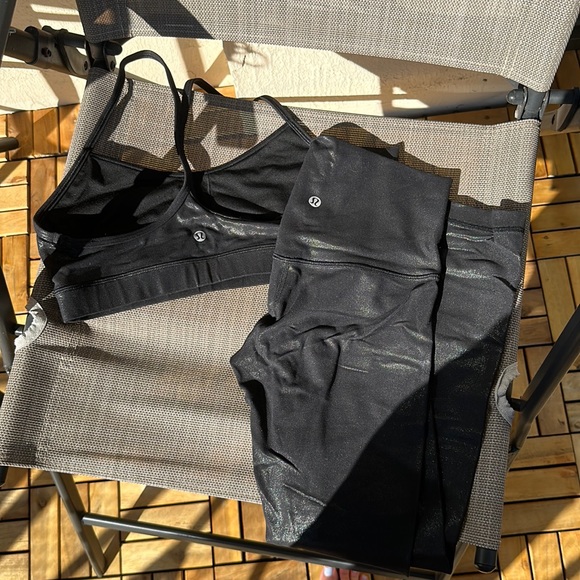 lululemon athletica Pants - LIKE NEW LULULEMON MATCHING SET - BLACK